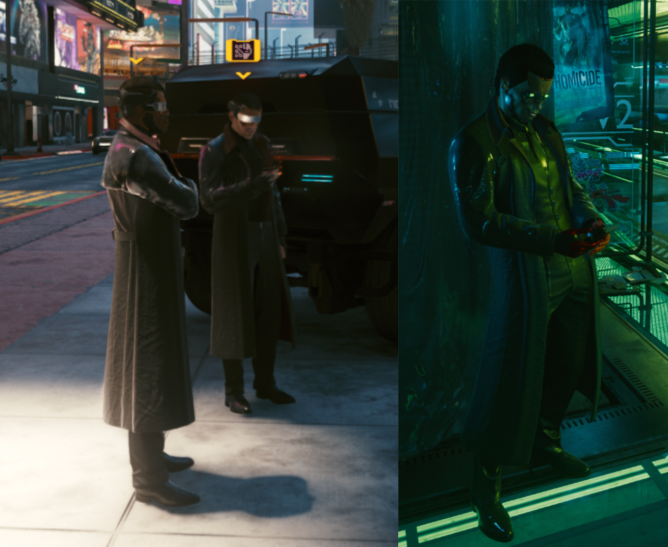 Playerunknowns Trench Coat Coat Cyberpunk Character 4029